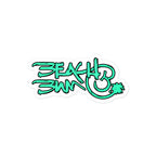 Official Beach Bum Bubble-free stickers- Compact Logo