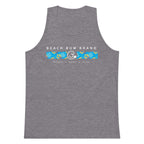 Official Beach Bum Tank- Blue Hibiskus