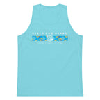 Official Beach Bum Tank- Blue Hibiskus