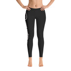 Official Beach Bum Leggings- Black - Beach Bum Lifestyle Brand~ Gear and Apparel