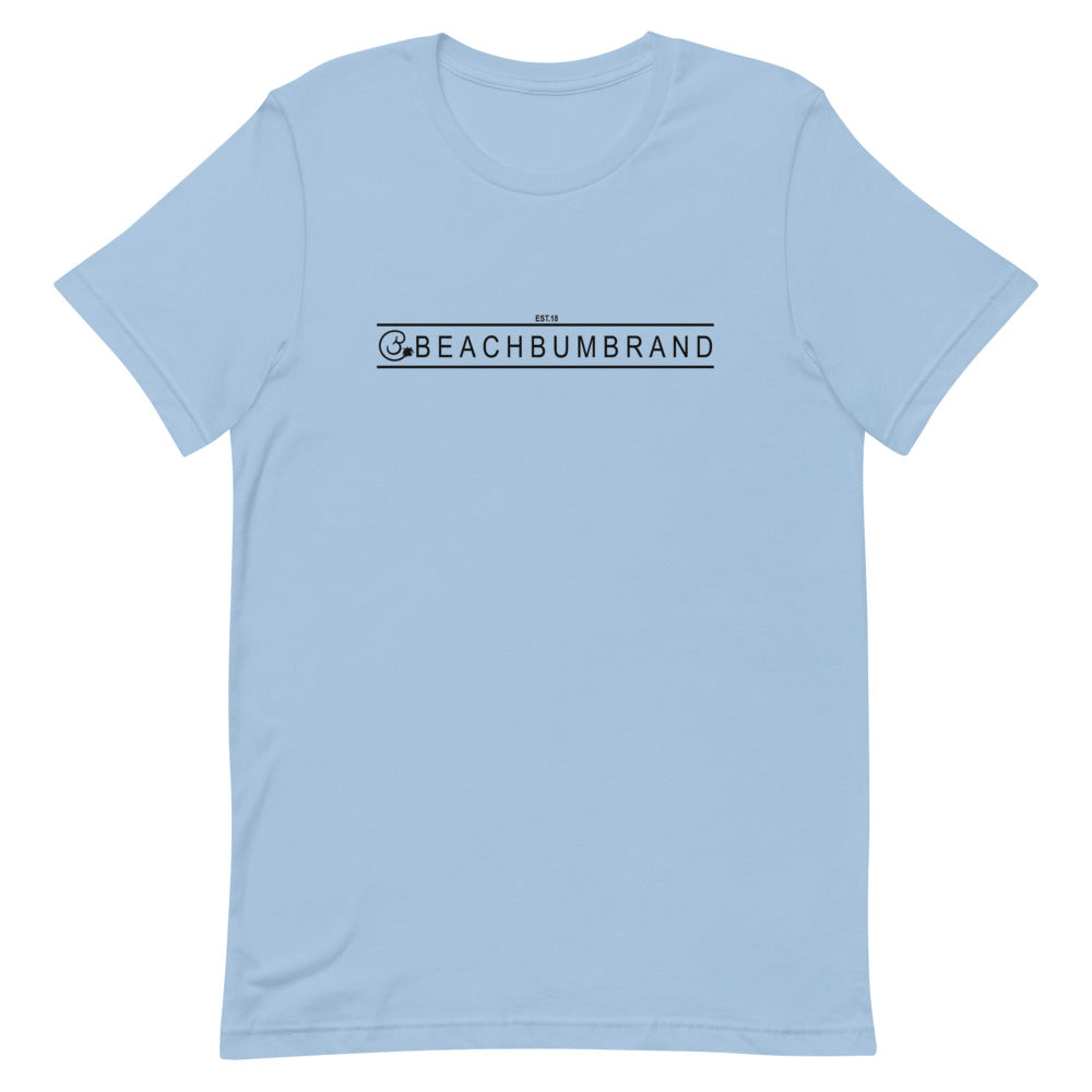 Official Beach Bum Short-Sleeve Unisex T-Shirt- Good Vibes Only (Art on Back)