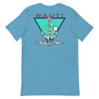 Official Beach Bum Short-Sleeve Unisex T-Shirt- Nauti (Art on Back)
