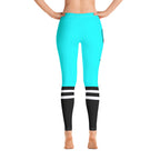 Official Beach Bum Leggings- Tahiti Teal