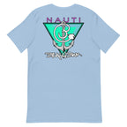 Official Beach Bum Short-Sleeve Unisex T-Shirt- Nauti (Art on Back)