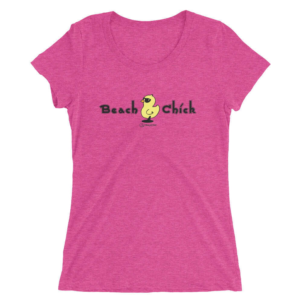 Official Beach Bum Ladies' short sleeve t-shirt- Beach Chick