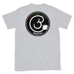 Official Beach Bum Short-Sleeve Unisex T-Shirt- BEACH•REEF•OCEAN (Art on Back)