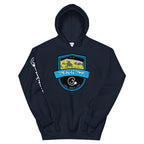 Official Beach Bum Unisex Hoodie- Surf • Beach • Fish Shield