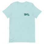 Official Beach Bum Short-Sleeve Unisex T-Shirt- Beer Fishy Fishy (Art on Back)