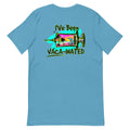 Official Beach Bum Short-Sleeve Unisex T-Shirt- I've Been Vaca-inated (Art on Back)