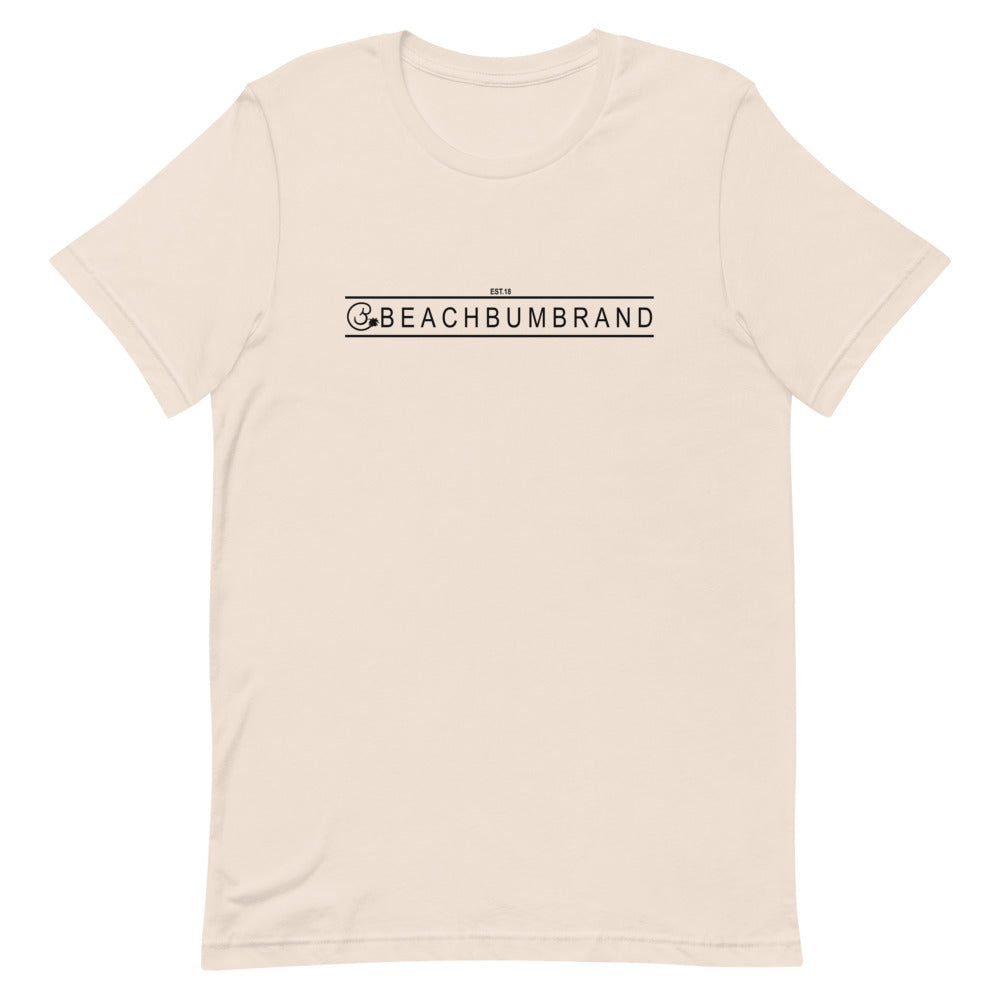 Official Beach Bum Short-Sleeve Unisex T-Shirt- Layin N' Swayin (Art on Back)
