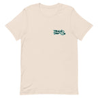 Official Beach Bum Short-Sleeve Unisex T-Shirt- Beer Fishy Fishy (Art on Back)