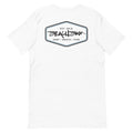 Official Beach Bum Short-Sleeve Unisex T-Shirt- The Beach Badge (Art on Back)
