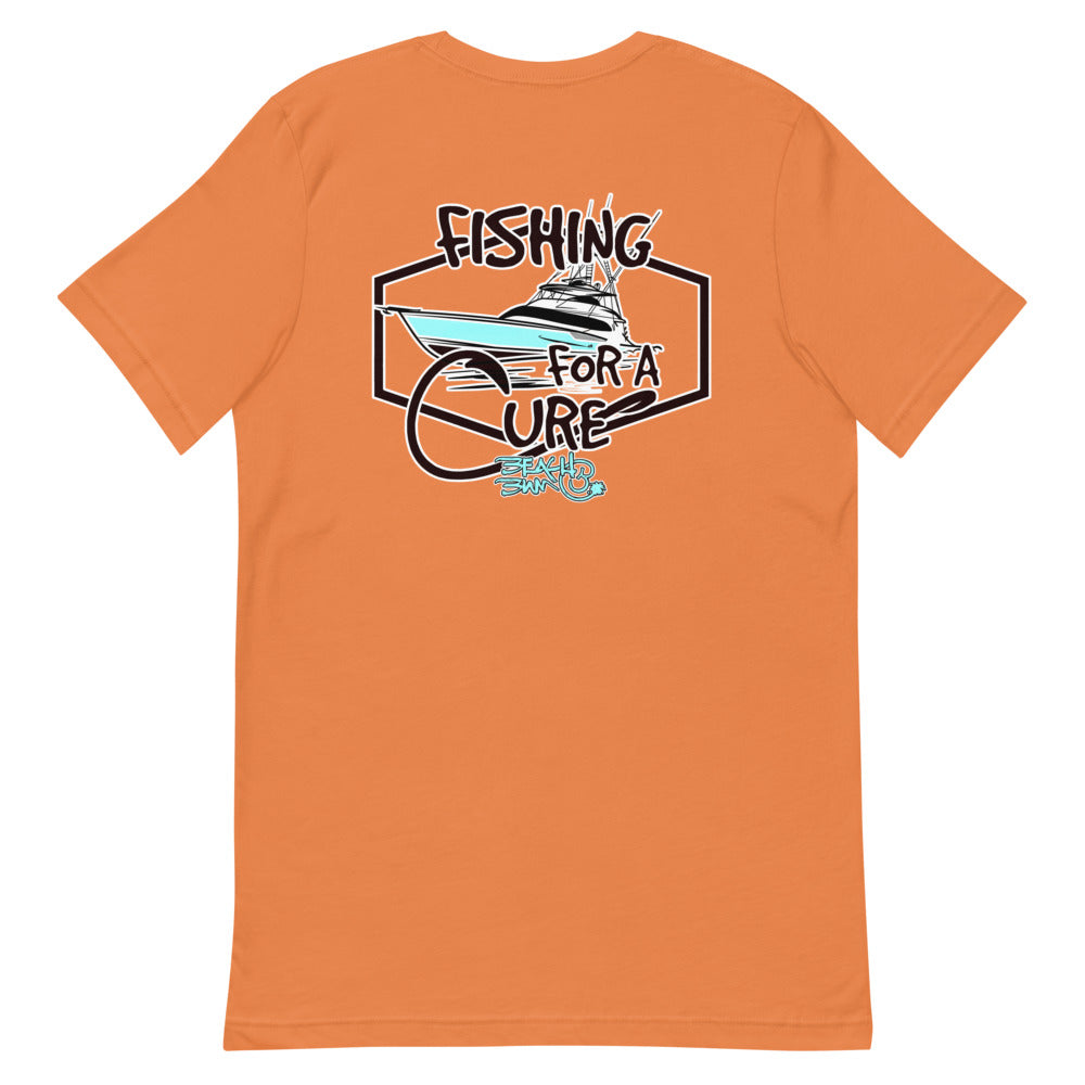Official Beach Short-Sleeve Unisex T-Shirt- Fishing For A Cure