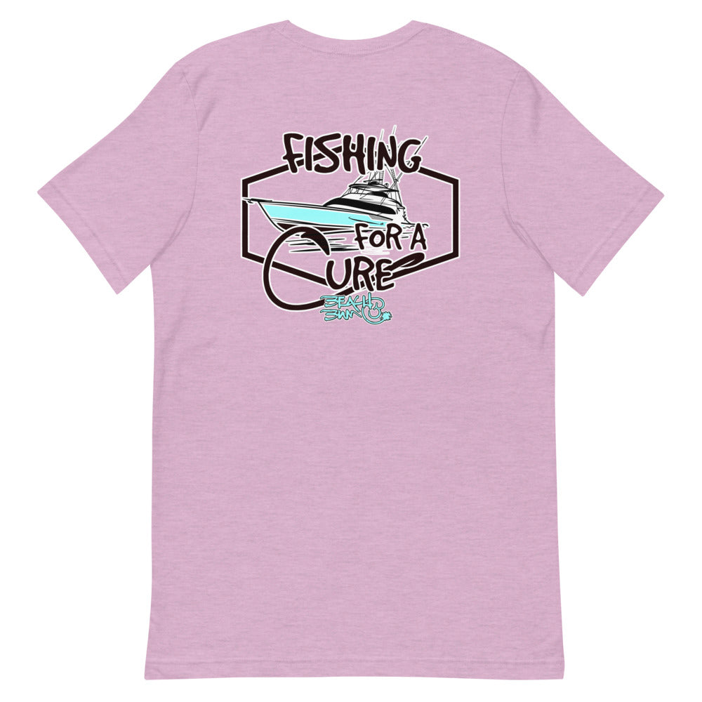 Official Beach Short-Sleeve Unisex T-Shirt- Fishing For A Cure