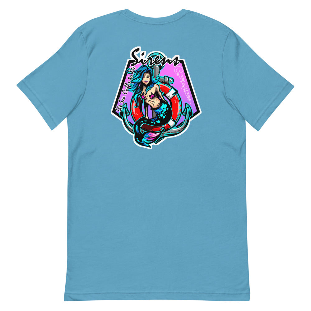 Official Beach Bum Short-Sleeve Unisex T-Shirt- Siren