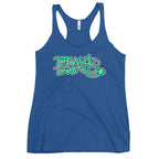 Official Beach Bum Women's Racerback Tank- Compact Logo